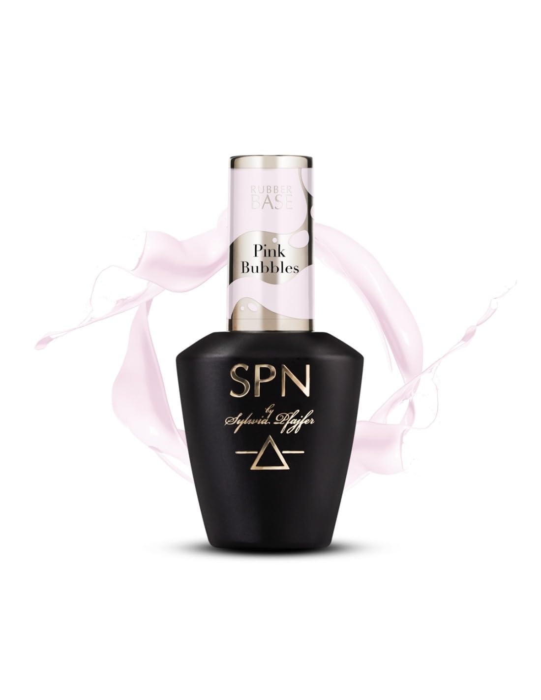 Rubber Base COLOR & GO! Candy Girl Light Pink Gel Nail Polish 10ml, Medium thick, Quick-drying Salon-Lasting Manicure,Nail Art DIY at Home