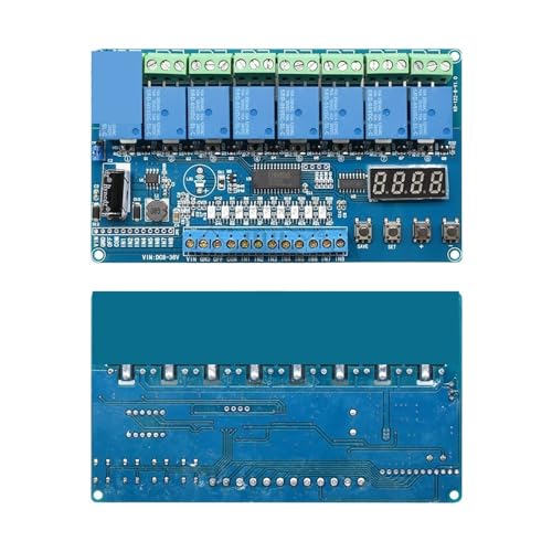 Module relais multifonction 8 canaux DC 8-36V programmable automatisme - 2