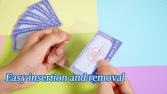 Amazon.com: LIEMAND 6 Pack Social Security Card Protector Sleeves, Ultra  Clear & Durable 31Mil Waterproof SSN/New Medicare/Credit Card Holder, Soft  ID/Debit/Credit/Index Card Storage Sleeves : Clothing, Shoes & Jewelry