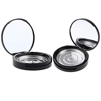empty compact powder container