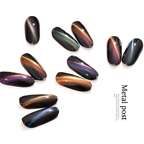 PhantomSky 11 Farben Nagel Kunst Glitzer Magie Magisches Spiegelpulver Glänzende Nagelpuder DIY Nagel Dekoration Nail… – Bild 6