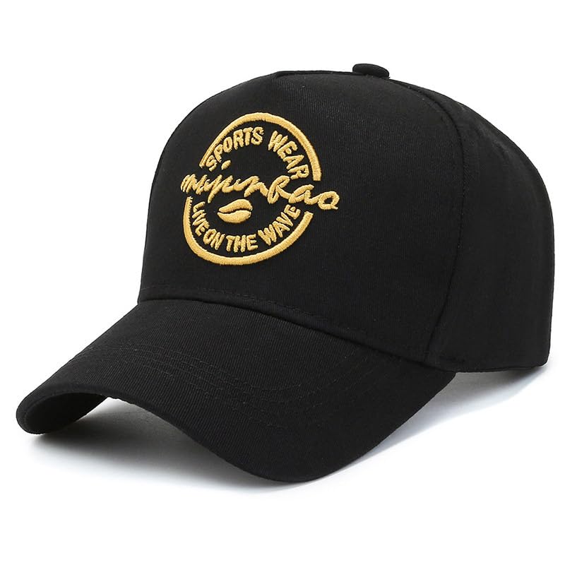 Casquette grande tête aux finitions soignées en coton lourd pour un confort premium