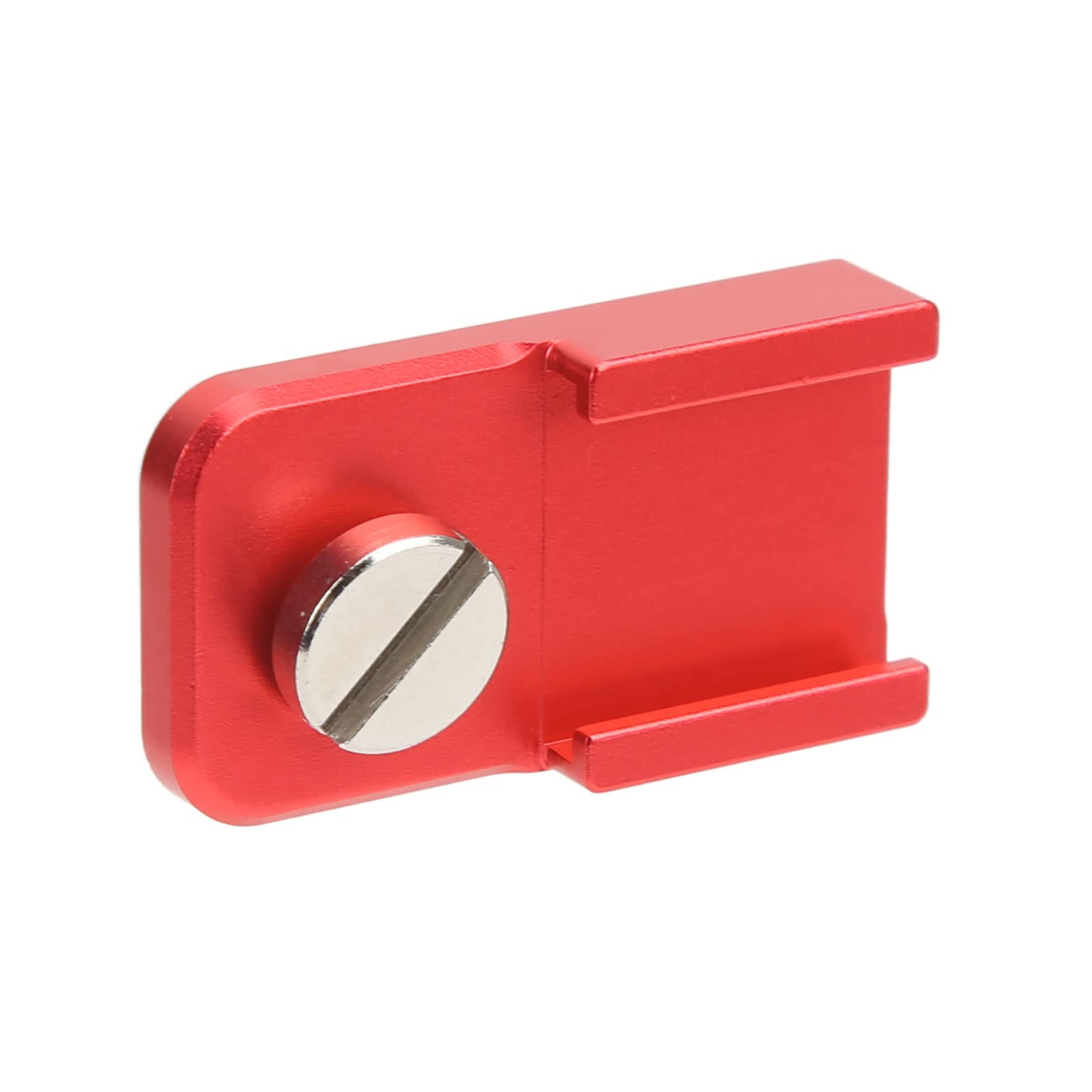 Camera Cold Shoe Mount, with 1/4in Screw Camera Cold Shoe Mount Aluminum Alloy Adapter for Microphones Fill Lights