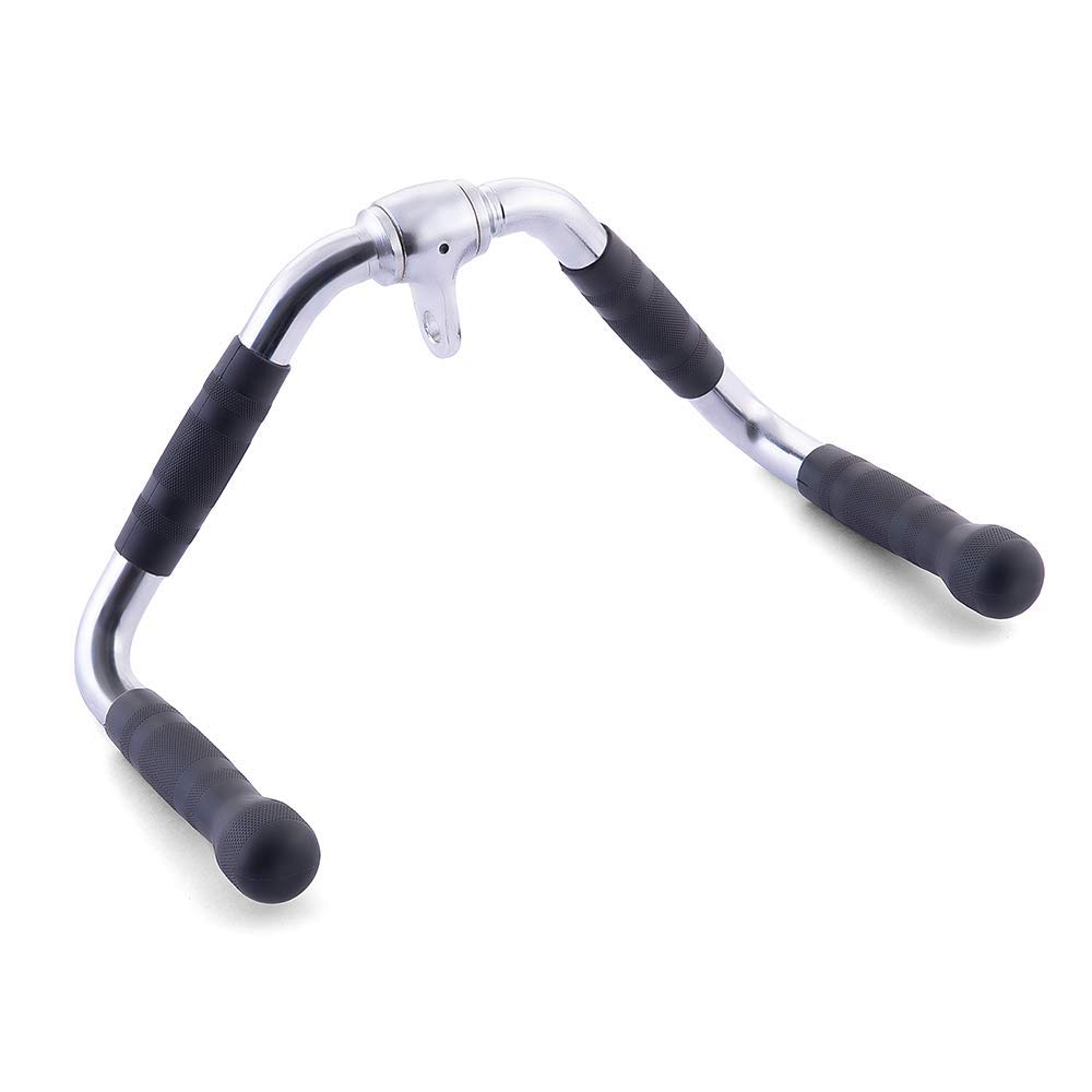 Bond Triceps Press Down Bar with Rubber PRO Grips | Non-Slip Handle
