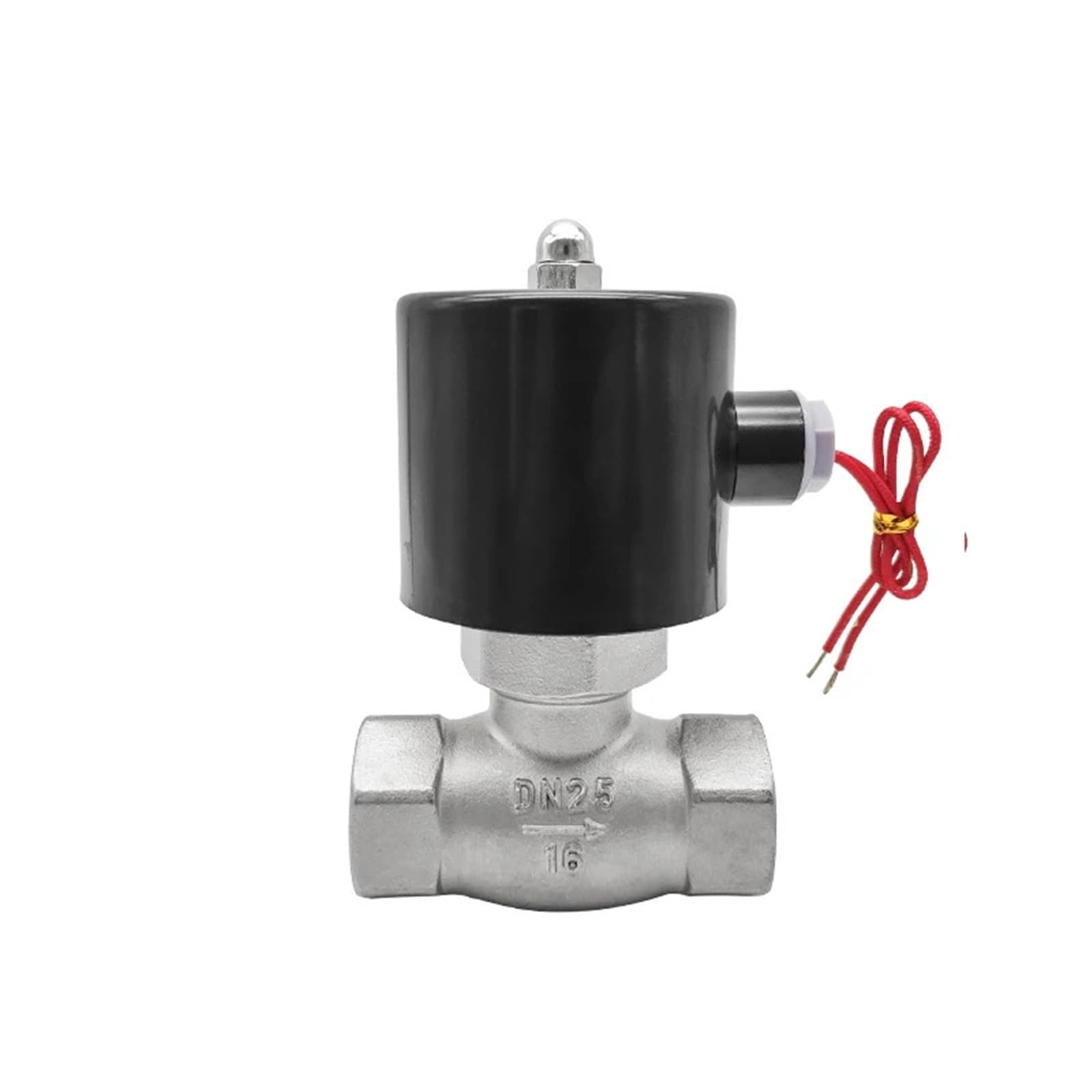 1pc 1" Steam Solenoid Valve Stainless Steel Normally Closed Solenoid Valve 24V 12V 220V 110V(240VAC)