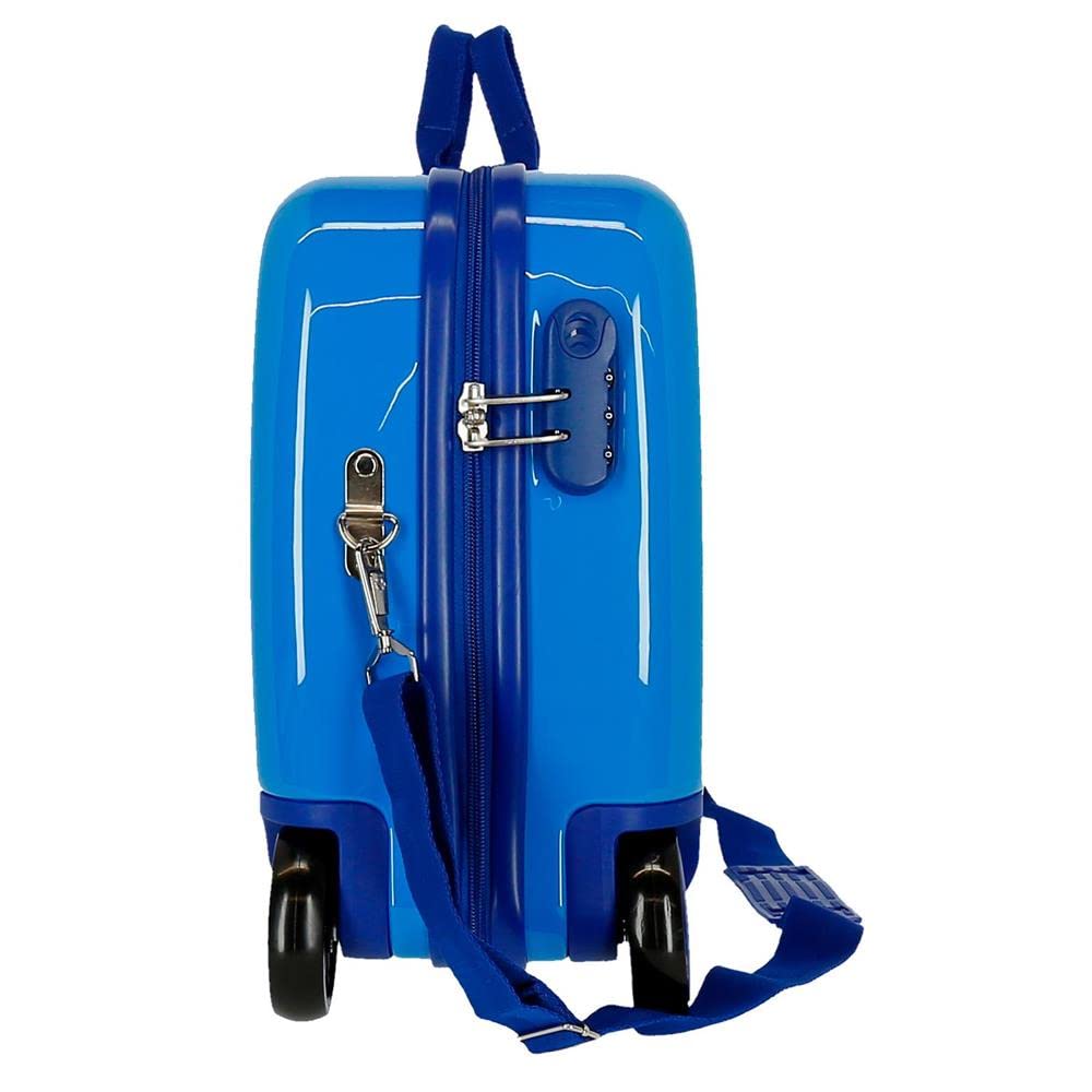 Pepe Jeans Paw Patrol Always Heroic Valise pour Enfants Bleu - Coque Rigide ABS, 50 x 38 x 20 cm, 34 L, 1,8 kg, 4 Roues, Taille Única