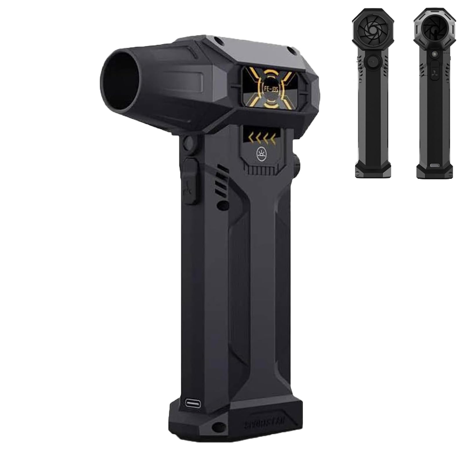 Ac-27 Air Duster, 2025 Upgraded 130000rpm Electric Air Duster, Ac-27 Duster, Ac-27 Turbo Fan, Ac-27 Blower, Car Dryer Air Blower, Rechargeable Cordless 120w High Power Air Duster for Computer Outdoor