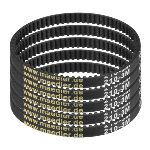 Correa dentada HTD-3M para reparar impresoras 3D y plotters de corte uxcell 5 uds