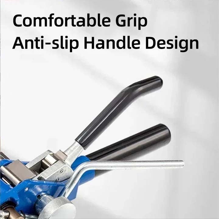 Herramienta de pistola para atar cables, alicates tensores de bandas de trinquete con tensión ajustable y cortador integrado para bridas de cremallera, ideal para aplicaciones eléctricas, automotrices