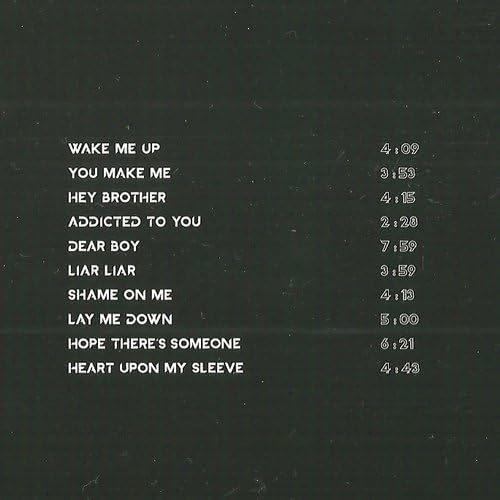 incl. Hey Brother (CD Album Avicii, 10 Tracks)