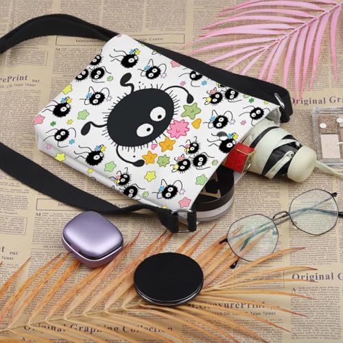 XYANFA Anime Inspired Crossbody Bag Cartoon Movie Fans Gift Japanese Anime Lovers Crossbody Bag4
