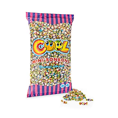 Cool Minibonbons Frucht Mix im Beutel ca. 1350 Minibonbons 1er Pack (1 x 3 kg)