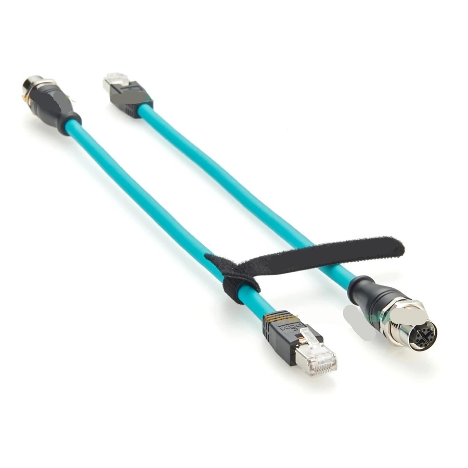 Câble capteur caméra industrielle M12 X Code RJ45 blindé haute flexibilité GigE