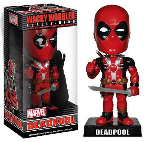 Preisvergleich Produktbild Funko 022663 Wacky Wobbler: Marvel Deadpool Bobble-Head