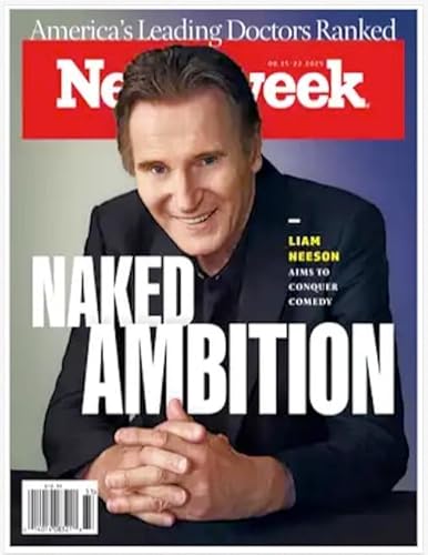 NEWSWEEK MAGAZINE - AUGUST 15 / 22, 2025 - LIAM NEESON