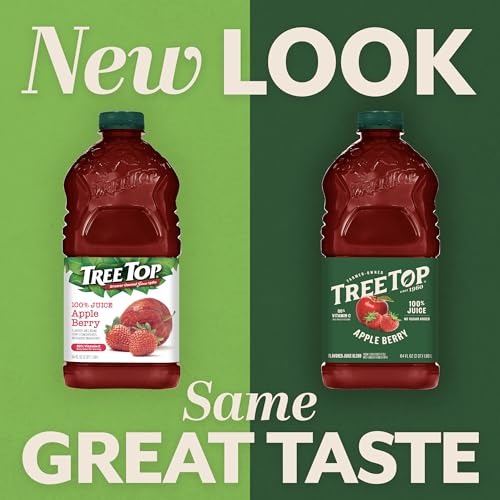 Image of Tree Top Apple Berry Juice, 64 Fl Oz (Pack of 1)