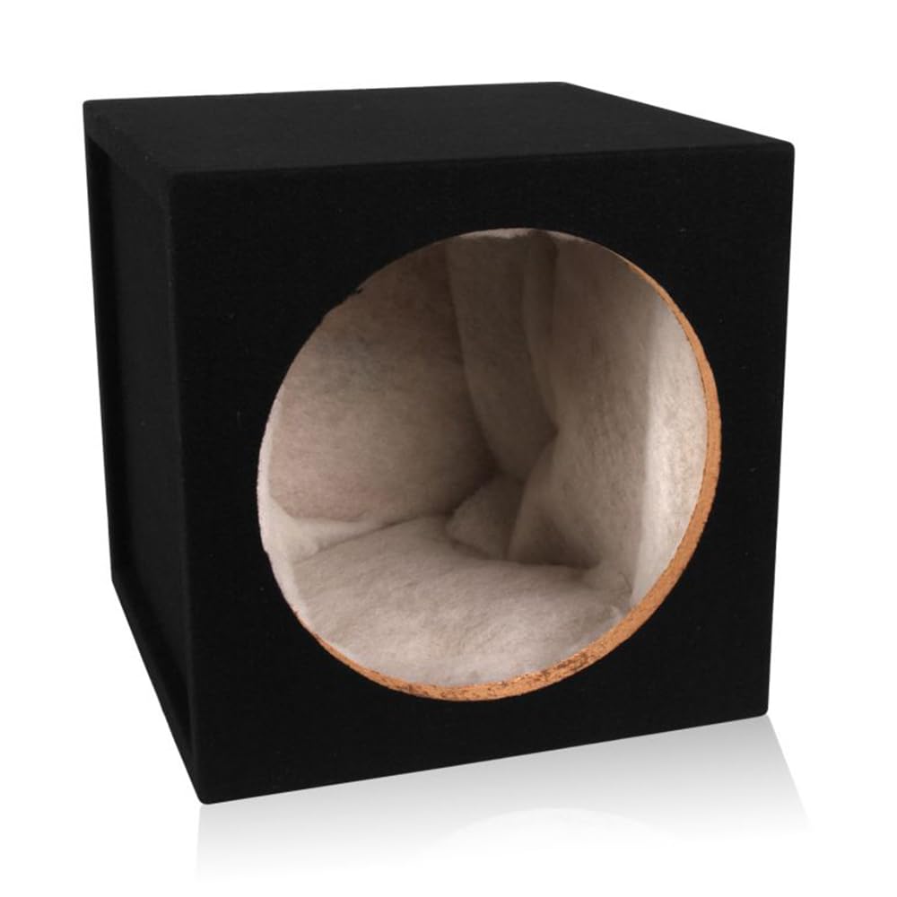 BELVA MDFS12 Single 12" Sealed 3/4" Subwoofer Box/Enclosure (1.0 Cubic ft)