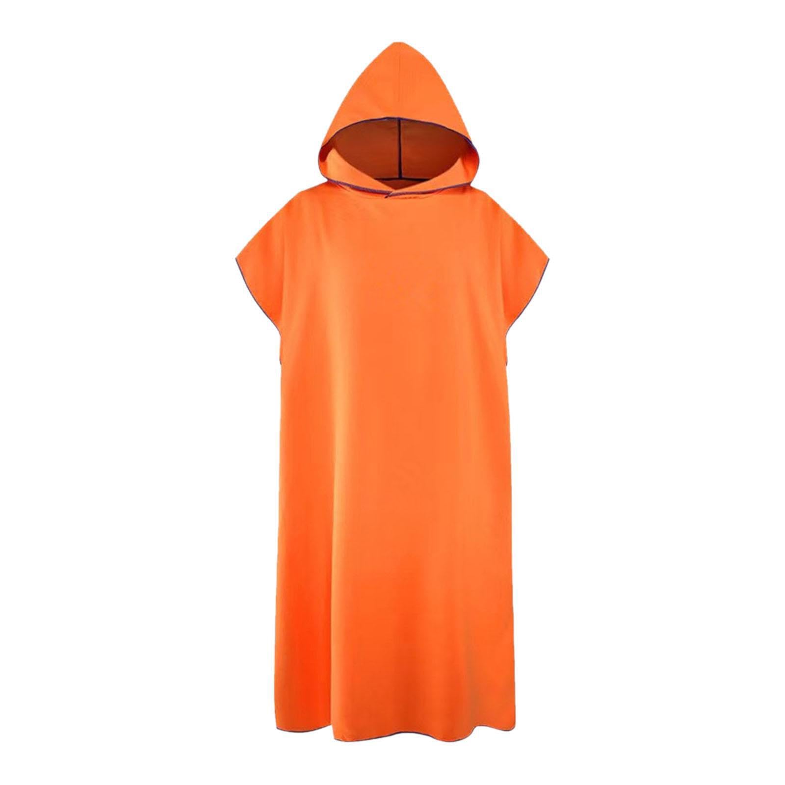 Poncho da Surf in Microfibra ad Asciugatura Rapida, Asciugamano da Spiaggia, Asciugamano da Spiaggia, Regalo per Sport Acquatici all'aperto, Assorbente, Poncho da Bagno