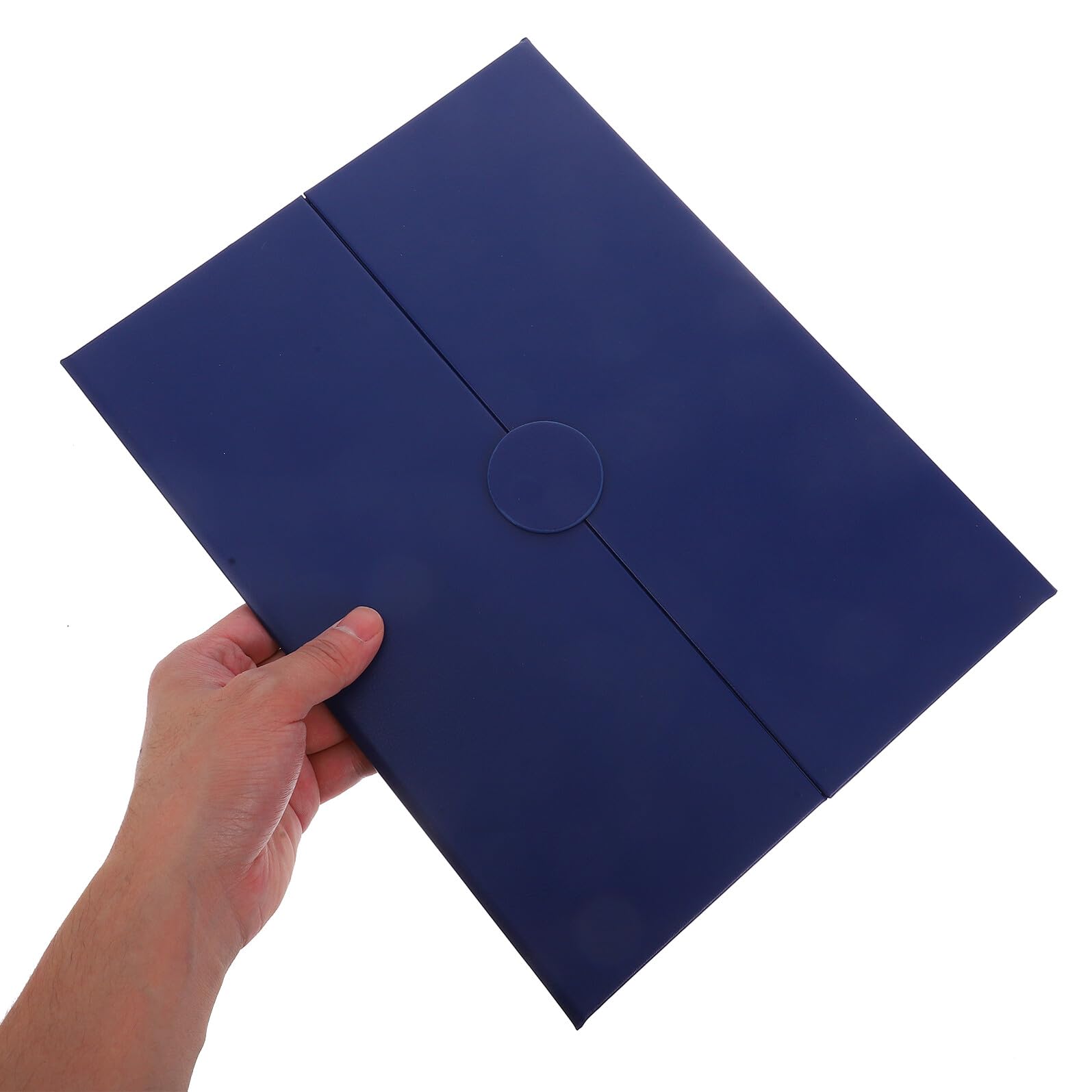 Porta Certificato Trifold in PU Resistente per Diplomi e Certificati Cartellina Protettiva per Documenti di Laurea Matrimonio e Anniversario Custodia Cartone Robusta per Pergamene