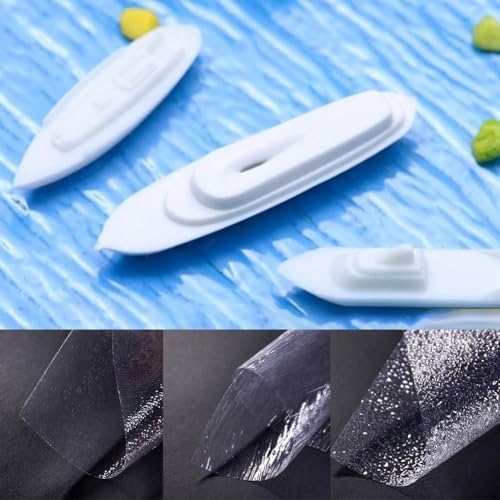 Modelos de papel de patrón de agua, superficie de agua de imitación, modelo de material de bricolaje, superficie de agua de PVC, material de ondulación de agua de PVC, patrón de flujo de hoja de