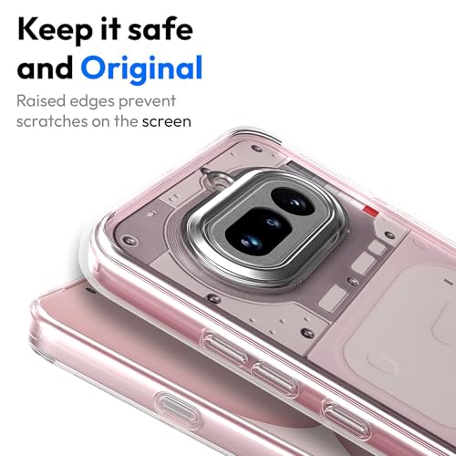 Image of KAPAVER Impulse Case for Nothing Phone 4a | Hard Protection Clear Case for Nothing Phone 4a (Clear)