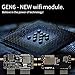for Flipper Zero 4-in-1 Modification Module – 2.4/5GHz WiFi Devboard with NRF Sniffer, Mousejacker, NRF24+CC1101 Wireless Transceiver, WiFi Multiboard Expansion Board Accessories for Signal Analysis