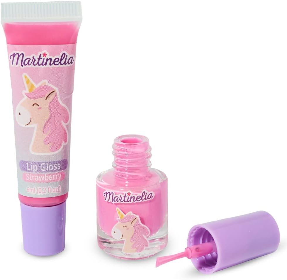 Brillo de labios y pinta uñas infantil Aquarius Unicornio por sólo 1,49€