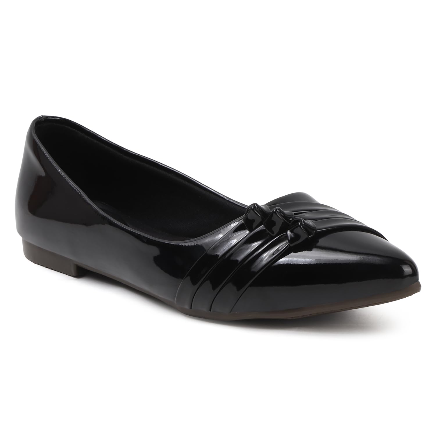 Womens Sukun Fbl_3l Women's Bellies Flats Lightweight, Comfortable Slip-on Pointed Toe Shoes Ballet Flat-image-12
