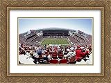 Levi's Stadium 2X Matted 24x18 Gold Ornate Framed Art Print from The Stadium Series