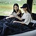 Sleeping Bag for Camping Warmth Sleeping Bag Portable Attachable Camping Bag 200g Faux Silk Cotton 5-15°C Cotton Sleeping Bags for Adults