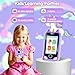 Kids Phone - Toddler Girl Toys for Age 3-10, Christmas Birthday Gifts for Girls, 2.8