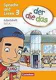 paket schicken  der-die-das - Deutsch-Lehrwerk für Grundschulkinder mit erhöhtem Sprachförderbedarf - Sprache und Lesen - 3. Schuljahr: Arbeitsheft Sprache Teil A und B im Paket