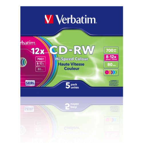 Verbatim CD RW Colour - vue 6