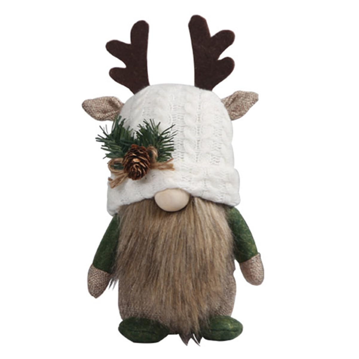 Spydge White Christmas Gnome Decorations 23 X 12 Cm Christmas Antlers Gnomes Home Decor