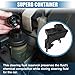X AUTOHAUX Power Steering Reservoir Automotive Power Steering Tank Replacement for Ford Focus 2006-2011 for Ford Transit Connect 2.0L 2010-2011