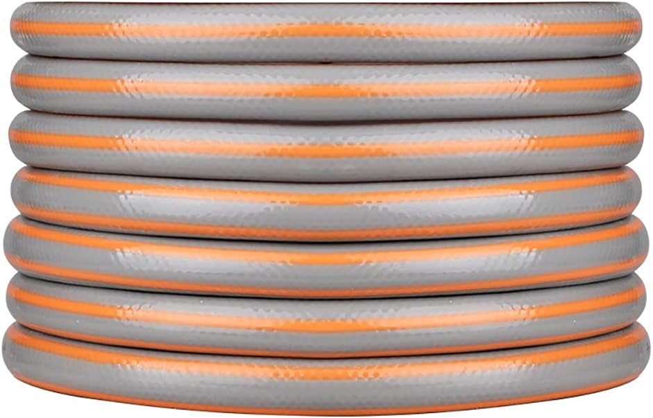 1/2" Torsion-Resistant Garden Hose with 3-Layer Composite Construction for Greater Torsional Protection(Size:5M/16.4FT,Color:Red)