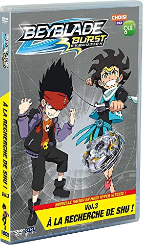 Beyblade Burst - Saison 2, Vol. 3 : A la recherche de SHU ! [Francia] [DVD]
