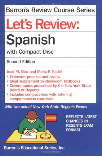 Let's Review Spanish: with Compact Disc (Let's Review Series)