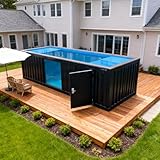 Piscina prefabricada, adaptable multiescena con autolimpieza y recarga...