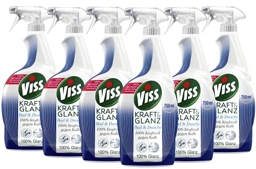 Viss VISS Reinigungsspray Bad & Dusche für strahlenden Glanz 100% kraftvoll...