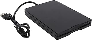 ciciglow External DVD CD Drive for Laptop Desktop, 3.5 inch 720KB/1.44MB Portable USB Floppy Disk Drive, FDD Universal for Laptops Desktops Compatible with Win s98se/ME/2000/XP/OS X 8.6 Plug and Play