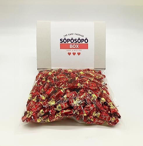 Soposopo Julia Dark Chocolate Marmalade 2lb 900g Bag in a Söpösöpö Box Finnish Candy Treat