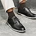 Bruno Marc Men's Casual Dress Sneaker Shoes, Business Formal Derby Plain Toe Oxfords Crossflex GentEdge,Size 12,Black,SBOX223M