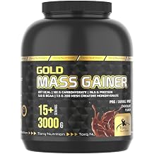 Torq Nutrition Gold Mass Gainer Carb Powder 3000 Gr - Chocolate Flavored