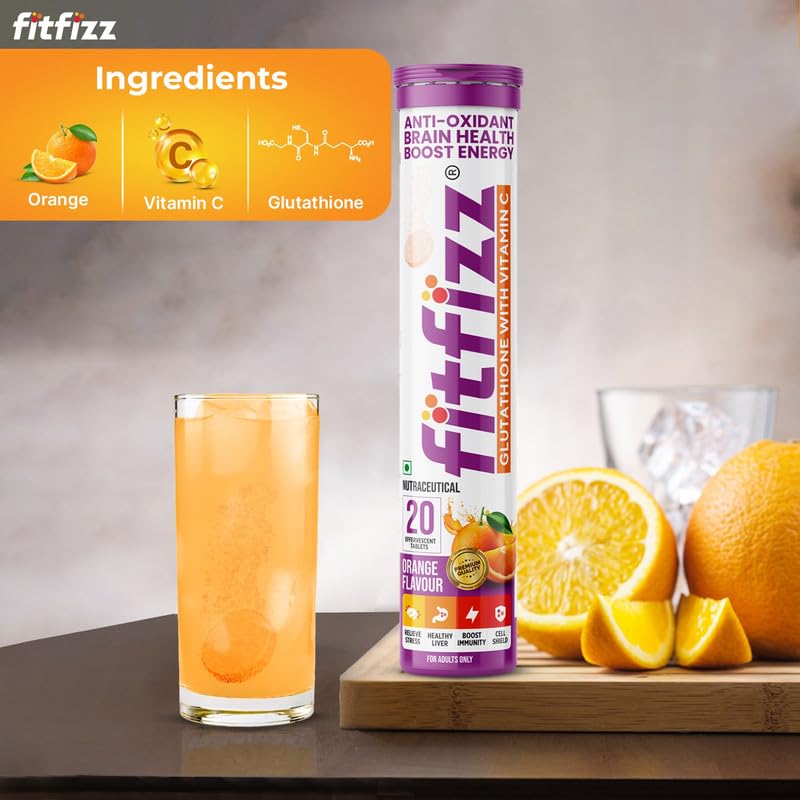 glutathione fizz tablets side effects FITFIZZ Glutathione Tablets with Vitamin C for Skin Glow