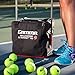 Gamma Ballhopper Premium EZ Tennis Travel Cart 150 & EZ Ball Basket – Portable & Compact Tennis Court Accessory, Sturdy & Lightweight Design, Foldable Cart, Holds 150 Balls, Carrying Case Included