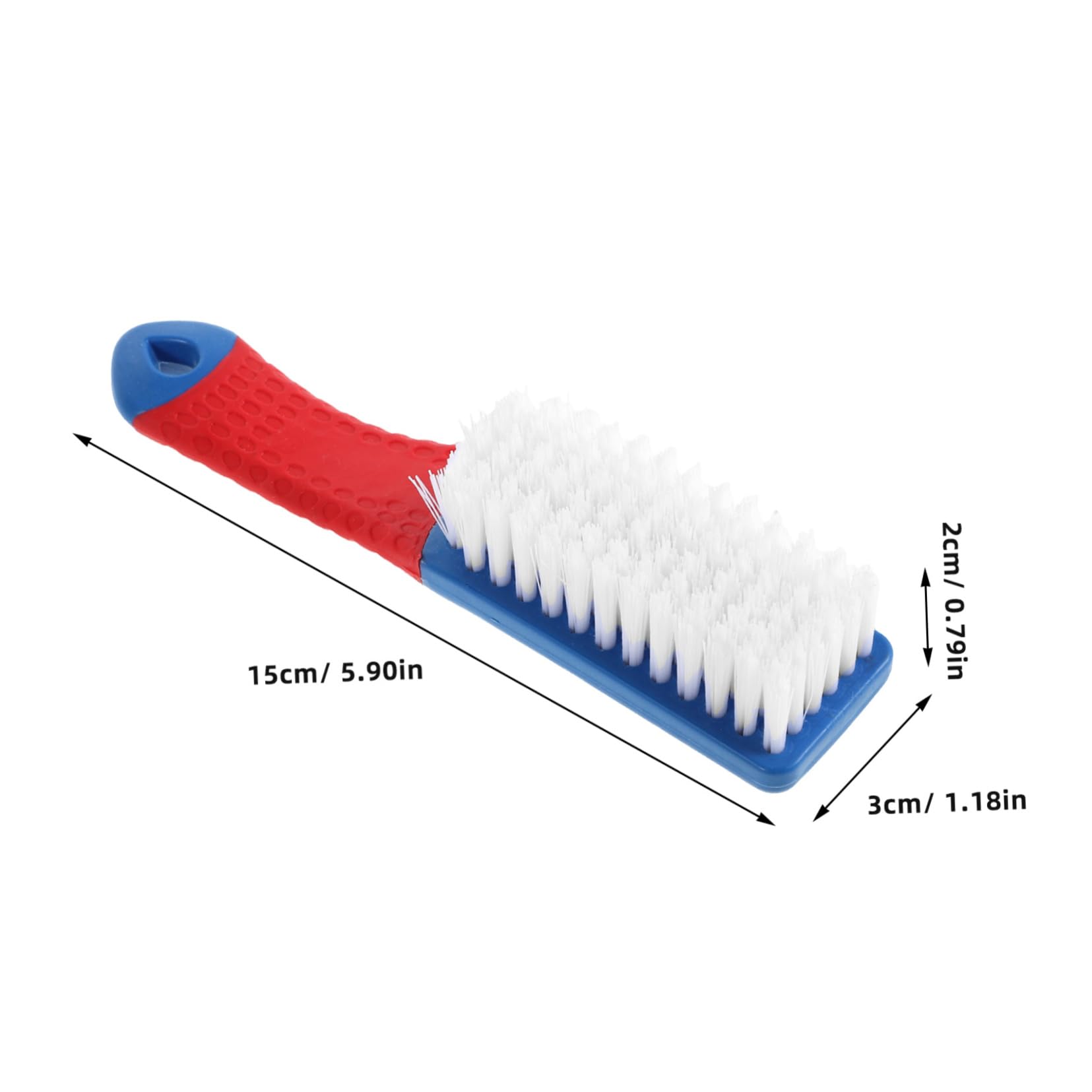 2Pcs Multifunctional Shoe and Clothes Brush Soft Bristles for Removal Versatile Tool for Household Needs for Sneakers and Garments