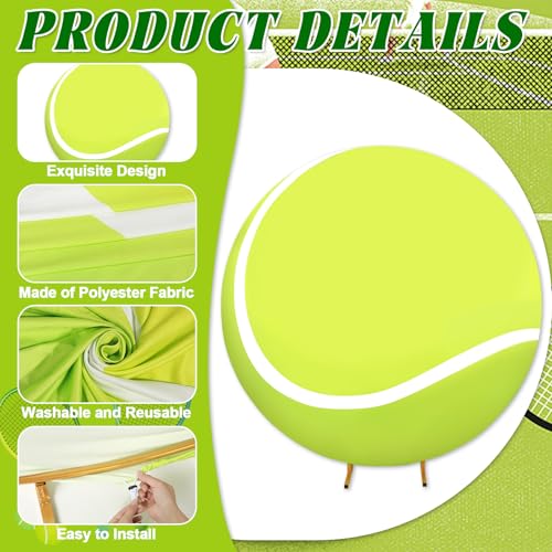 Funda redonda de fondo tenis 6.5 ft para fotografía miniatura 3