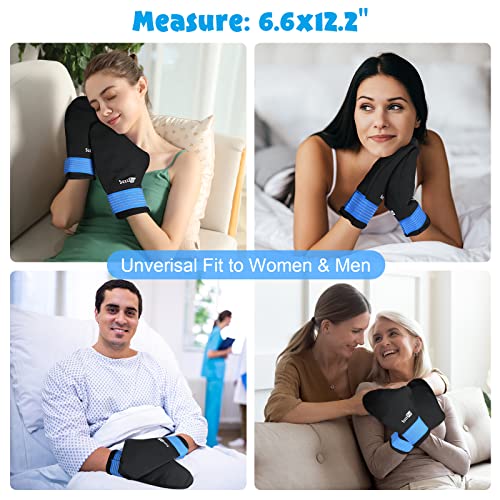 Suzzipad Hand Ice Pack Cold Gloves For Chemotherapy Neuropathy, Hold & Cold Therapy For Carpal Tunnel Relief, Microwavable Heated Gloves For Hands Pain Relief #TOP5