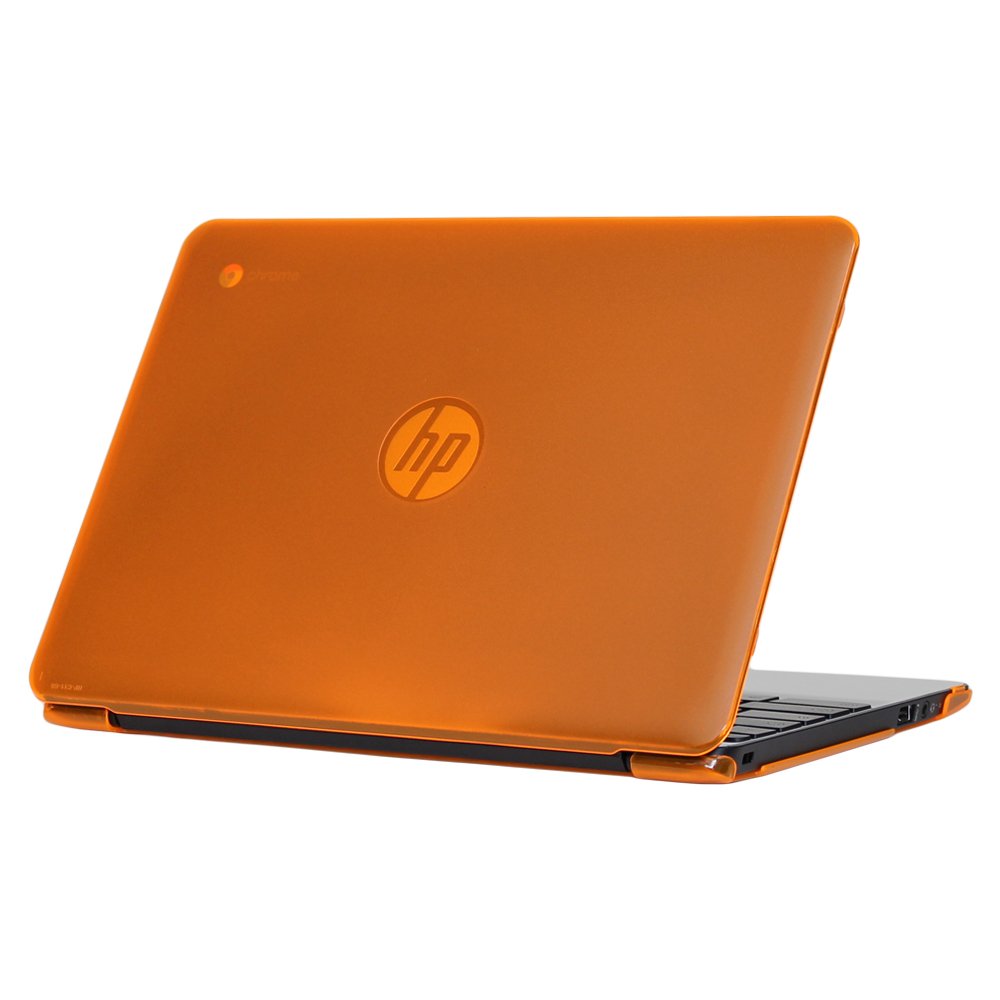 mCover Case Compatible for 2016~2018 11.6" HP Chromebook 11 G5 / 11-Vxxxxx Series Laptop Computers ONLY (NOT Fitting Any Other HP Chromebook Models) - Orange
